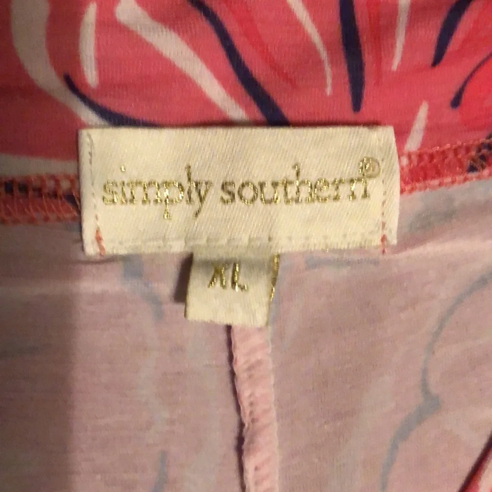 Size XL Simply Southern sleeveless dress with pockets - Picture 2 of 3